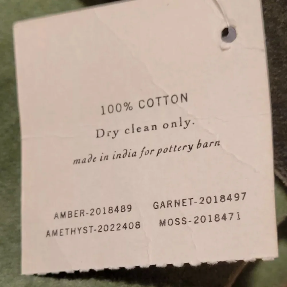 Pottery Barn Wine Bag Velvet